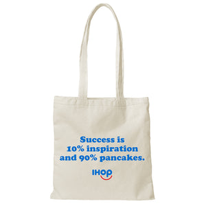 IHOP Tote Shopping Bag: Success - Pancakewear