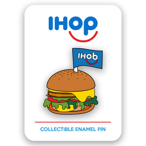 IHOP Burger Lapel Pin - Pancakewear